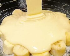 Ciasto na patelni. Okazuje się bardzo przewiewne, miękkie i delikatne