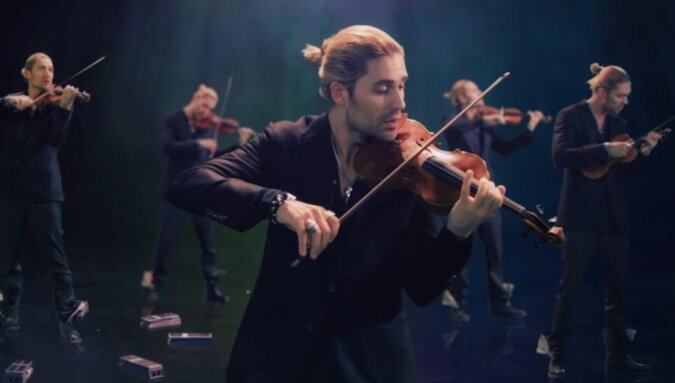 Niepowtarzalny skrzypek David Garrett z kompozycją Viva La Vida