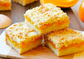 Pyszne ciasto z dynią i pomarańczą. Palce lizać