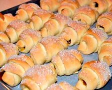 Delikatne bułeczki z dżemem na jeden, dwa lub trzy