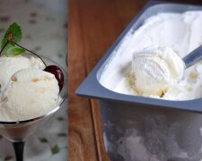 Pyszne lody śmietankowe