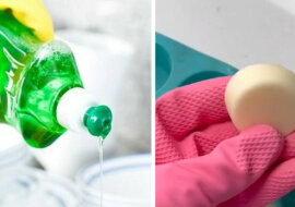 Po co zamrażać płyn do mycia naczyń - trick dla gospodyń